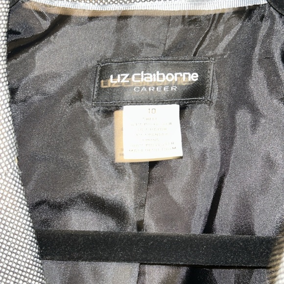 Liz Claiborne Size 10 Career Suit Jacket Polyester Rayon Spandex Blend - Picture 3 of 12